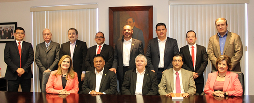 Visitan funcionarios del Tribunal Superior de Durango al Poder Judicial de Sonora