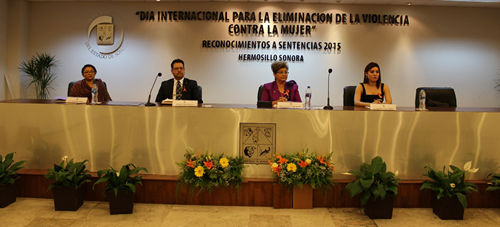 Conmemora Poder Judicial del Estado el Día Internacional para la Eliminación de la Violencia contra la Mujer