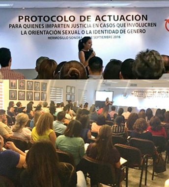 Conferencia sobre el Protocolo de Actuación para quienes imparten justicia en casos que involucren la orientación sexual o la identidad de género