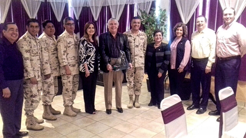 Se reúnen Magistrados del Supremo Tribunal de Justicia con el General Comandante de la 4ª. Zona Militar