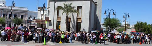 Se realiza simulacro de evacuación por sismo