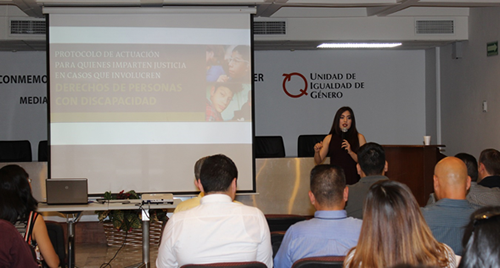 Presentan Protocolo de actuación para quienes imparten justicia en casos que involucren derechos de personas con discapacidad