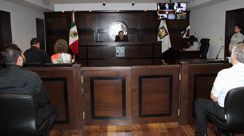 Se celebra primera audiencia en la nueva sala oral de apelación