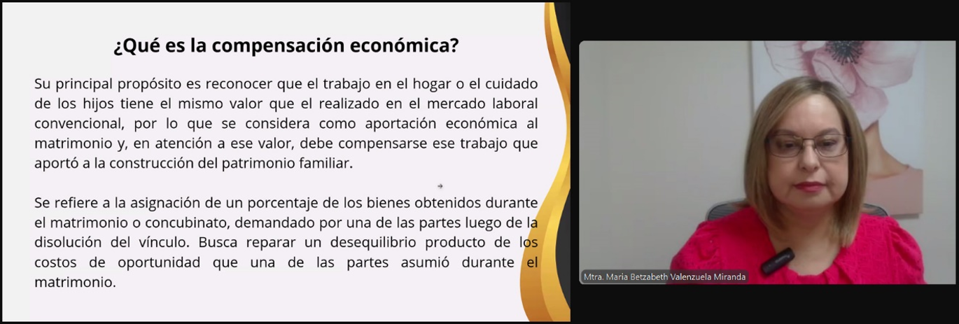 Imparten conferencia sobre Liquidación del Régimen de Separación de Bienes