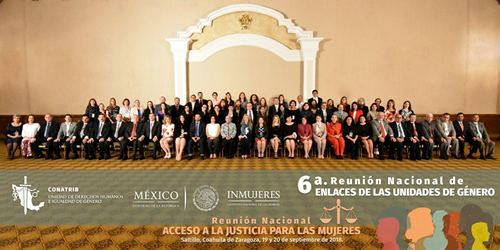 Participa Poder Judicial de Sonora en la 6ta Reunión Nacional de Enlaces de las Unidades de Género