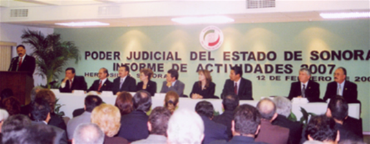 INFORME DE LABORES DEL PODER JUDICIAL DEL ESTADO DE SONORA,