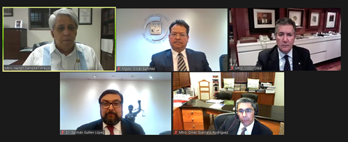 Presentan conferencia virtual sobre Retos de la Abogacía ante la Justicia Digital