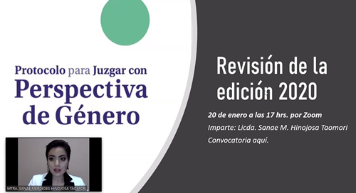 Personal del PJE se capacita en materia de Perspectiva de Género