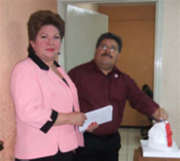 Se realiza colecta de la Cruz Roja en Caborca