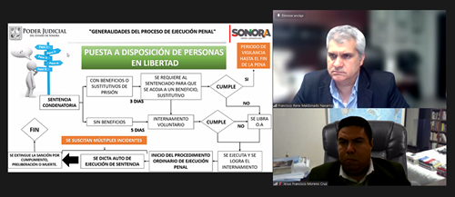 Presidente del STJ realiza gira de trabajo por el Distrito Judicial de SLRC