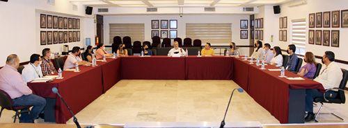 Se reúnen Actuarios con Coordinador del Instituto de la Judicatura