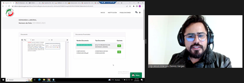 Imparten curso sobre el uso del Sistema Electrónico Laboral