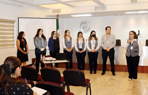 Se reúne personal del CECOFAM con personas funcionarias de Juzgados Familiares de Hermosillo