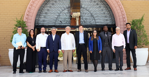 Se reúne Presidente del STJ con personal de la Embajada de los Estados Unidos de América