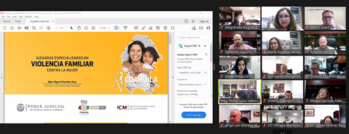 Arrancan trabajos para la implementación de Juzgados Especializados en delitos cometidos en contra de la Familia y de la Mujer
