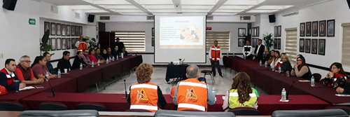 Reciben capacitación brigadas de la Unidad Interna de Protección Civil del Poder Judicial del Estado de Sonora