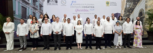 Asiste Magistrado Rafael Acuña Griego, Presidente del STJ, a la Primera Asamblea Ordinaria 2024 de la CONATRIB