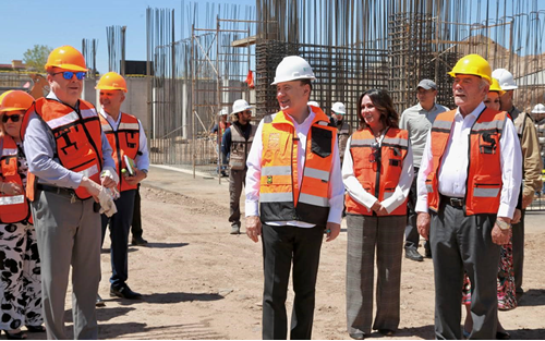 Supervisan construcción del nuevo edificio que será la sede de los Tribunales Laborales de Hermosillo