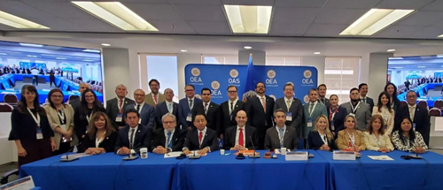 Presidente del STJ asiste a Visita de Alto Nivel para la Sensibilización y Estudio de las Alternativas al Encarcelamiento en los Tribunales de Tratamientos de Adicciones en la Ciudad de Washington, D.C.