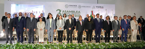 Participa Presidente Rafael Acuña Griego en Tercera Asamblea Plenaria de la CONATRIB