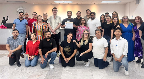 Personal del Juzgado Tercero de lo Familiar de Hermosillo participa en taller denominado “Expresarte”