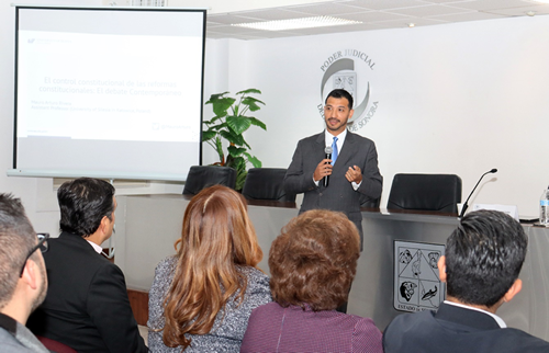 Se realiza conferencia “El Control de las Reformas Constitucionales: Debate Actual”
