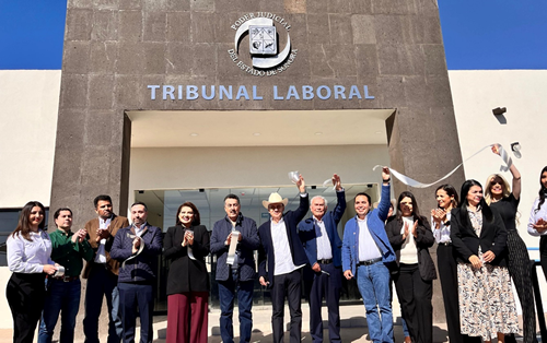 Se inaugura sede definitiva del Primer Tribunal Laboral de Ciudad Obregón, Sonora