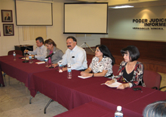 Se reúnen jueces de lo familiar y actuarios del STJ