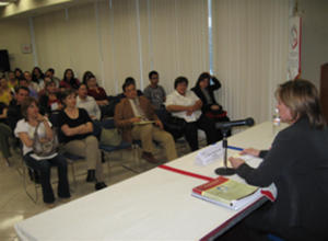 PARTICIPA JUEZ DE LO FAMILIAR EN CICLO DE CONFERENCIAS DE LA SCJN