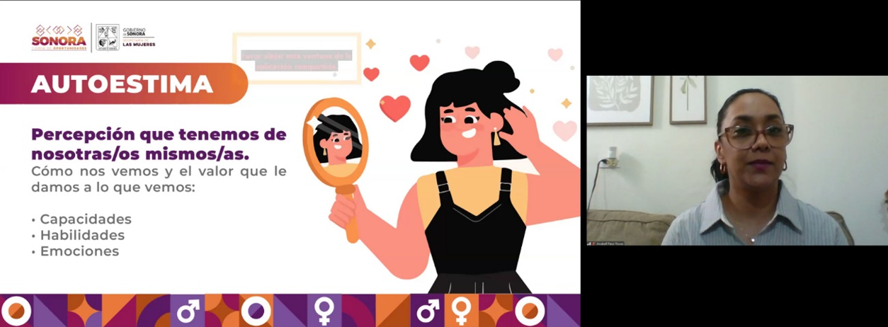 Imparten conferencia sobre Género y Autoestima.