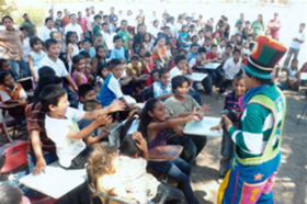 Entrega despensas Voluntariado del STJ a Ejido Mineros de Pilares