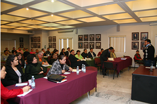 Miguel Ángel Falcón impartió taller sobre argumentación jurídica penal