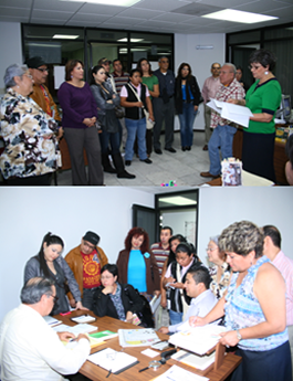 Visitan Centro de Justicia Alternativa del Supremo Tribunal de Justicia