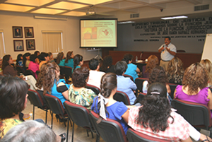 Imparten plática a personal administrativo del STJ sobre el perdón