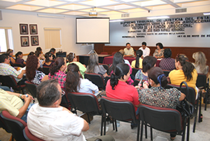 Jueces y actuarios del Poder Judicial efectúan reunión de trabajo