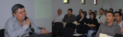 Diserta sobre Mecanismos Alternativos y Justicia Restaurativa en Cd. Obregón