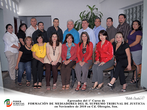 Egresa Primer Generación de Mediadores del Supremo Tribunal de Justicia