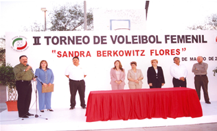 Arrancó la Liga de Volybol del Poder Judicial "Lic. Sandra Alicia Berkowitz Flores".