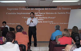 Ven Principios del Sistema Acusatorio en el sur del Estado