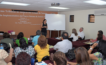 Sobre Impugnación y Ejecución se capacitan en el Sur del Estado