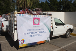 Voluntariado del STJ participa en el programa "Cobija un Corazón"
