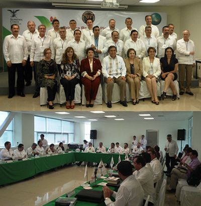 Primera Asamblea Plenaria de Presidentes de la Comisión Nacional de Tribunales Superiores de Justicia