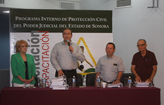 Entregan Certificaciones de Programas Internos de Protección Civil al Poder Judicial del Estado