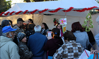 Participa Voluntariado del Supremo Tribunal de Justicia en Bazar Navideño