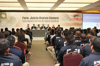 Se realiza foro "El Juicio Oral en Sonora, una nueva forma de hacer justicia