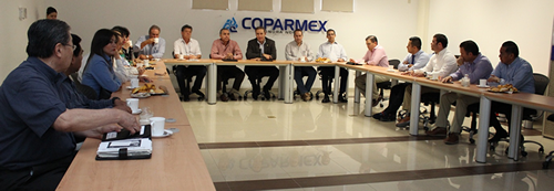 Se reúne Presidente del Poder Judicial con COPARMEX