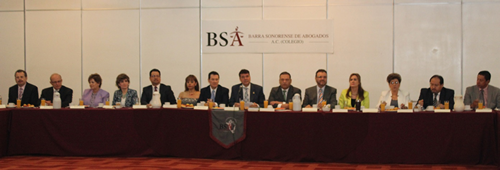 Barra Sonorense de Abogados celebra a sus agremiados en su día