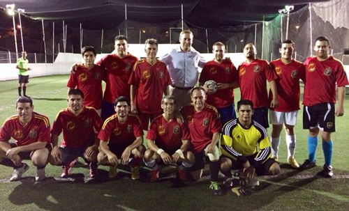 Participa Poder Judicial del Estado en torneo de fútbol rápido