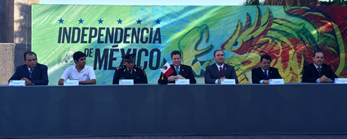 Inician los festejos del CCIV Aniversario de la Independencia de México