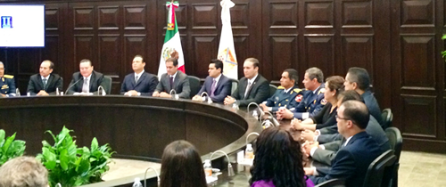 Acompaña Presidente del STJ a Alcalde de Hermosillo en su Segundo Informe de Gobierno